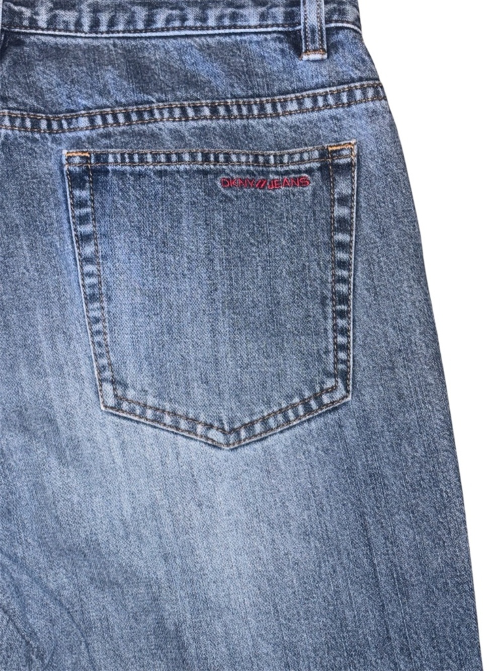 DKNY Vintage/Y2K Bootcut Jeans – Medium Wash Denim - Picture 3 of 7